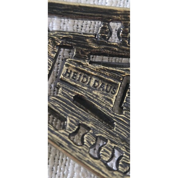 Vintage Heidi Daus Rhinestones & Black Onyx Beads Collar Statement Necklace - Picture 8 of 16